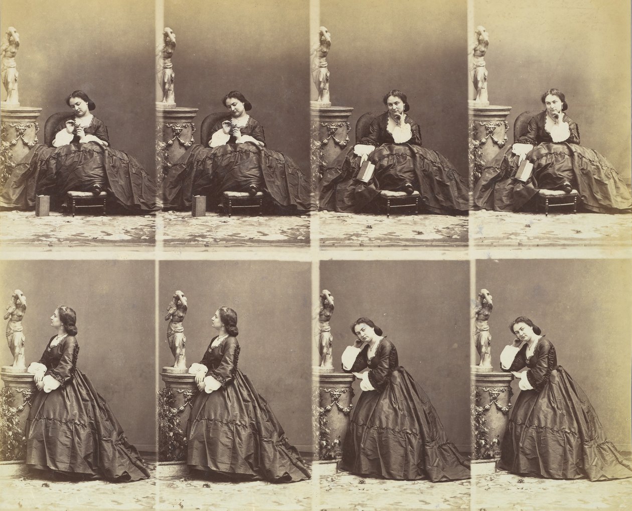 Berta, 1862. od Andre Adolphe Eugene Disderi