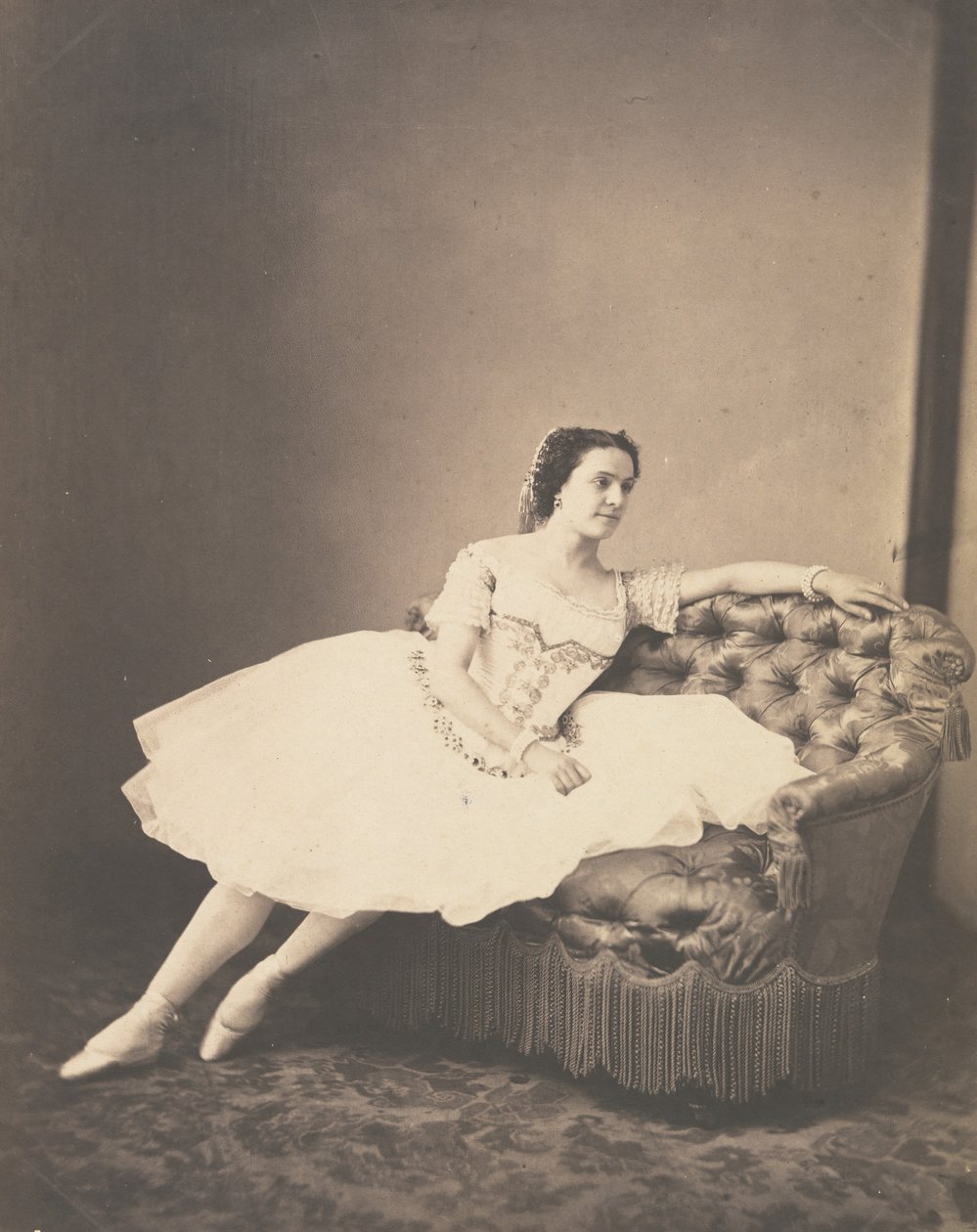 Caroline Rosati, ca. 1860. od Andre Adolphe Eugene Disderi