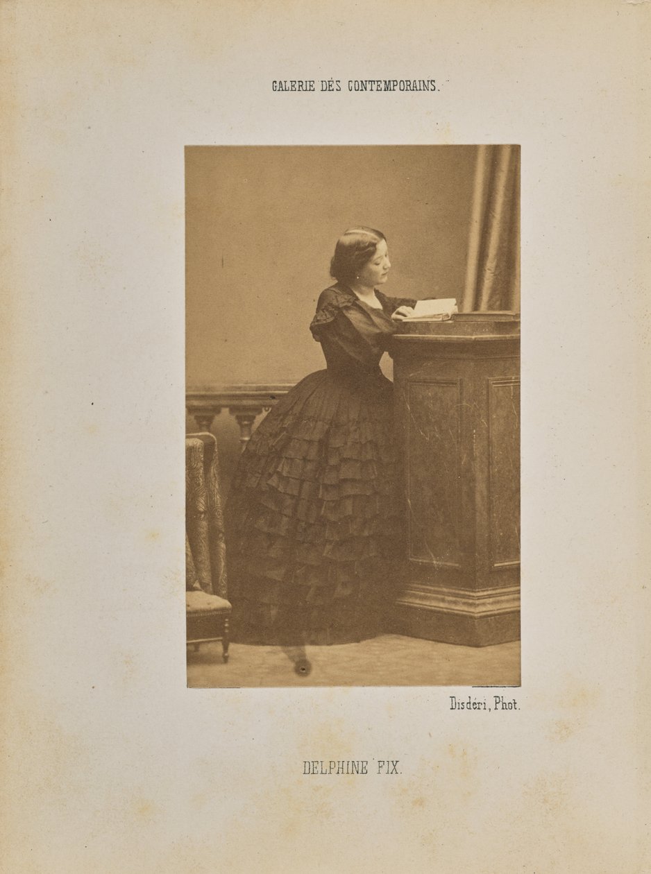 Delphine Fix od Andre Adolphe Eugene Disderi