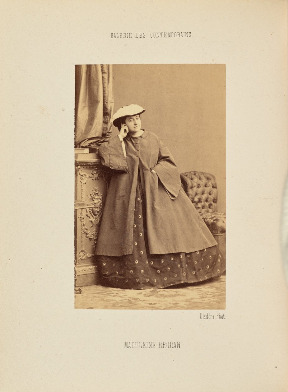Madeleine Brohan od Andre Adolphe Eugene Disderi