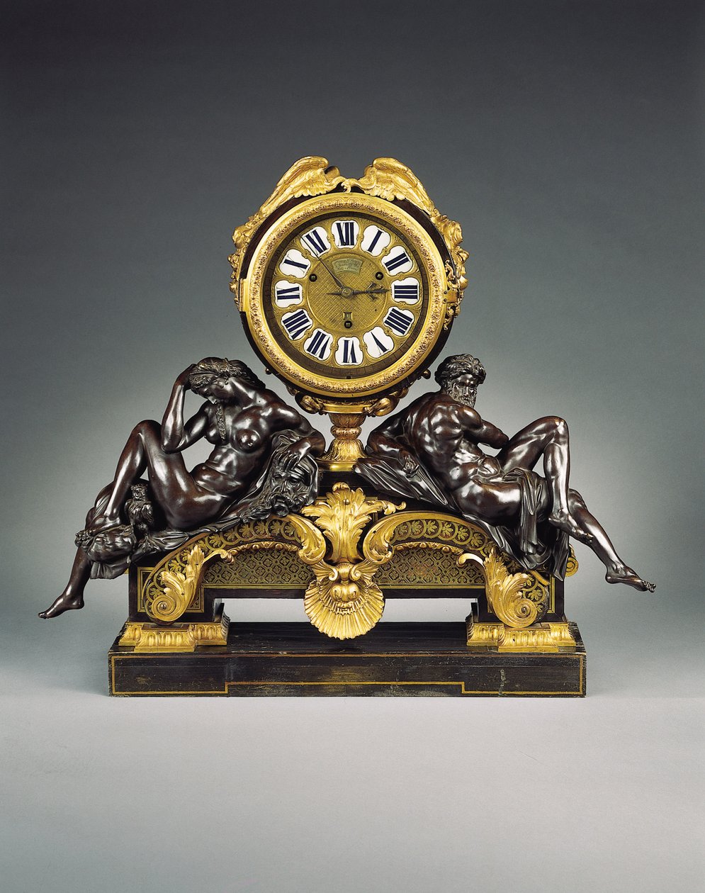 Hodiny d"Epoque Regence od Andre Charles Boulle