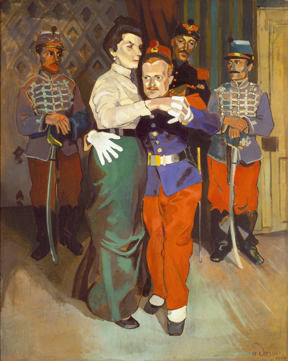 Na plese v Suresnes od Andre Derain