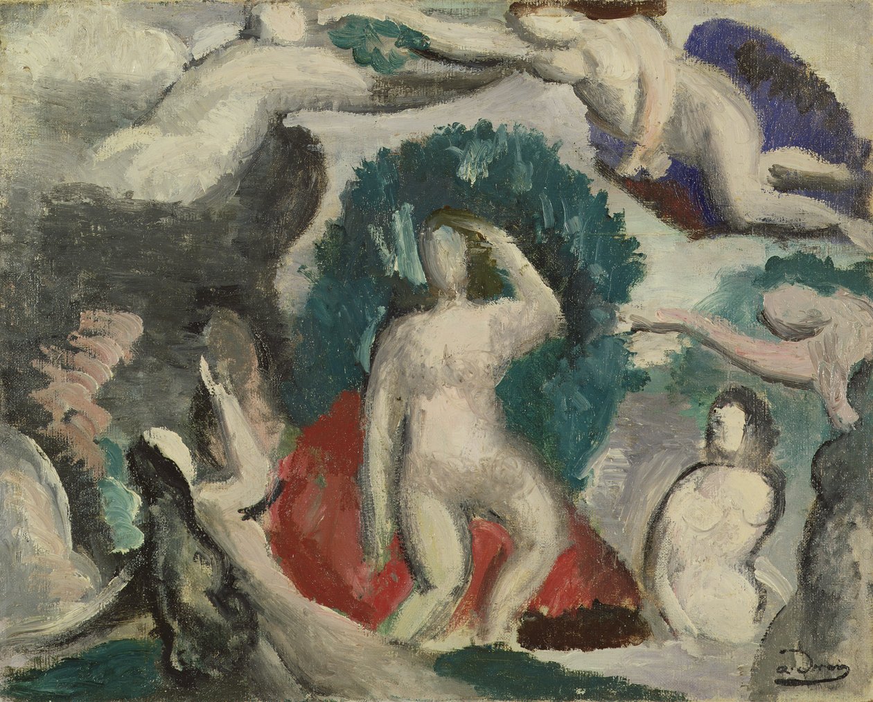 Koupající se od Andre Derain