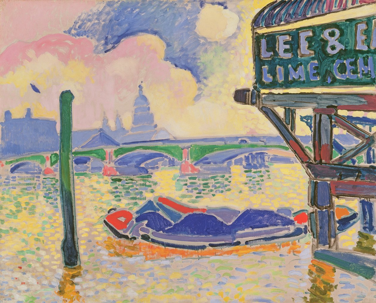 Blackfriars, asi 1906 (olej na plátně) od Andre Derain