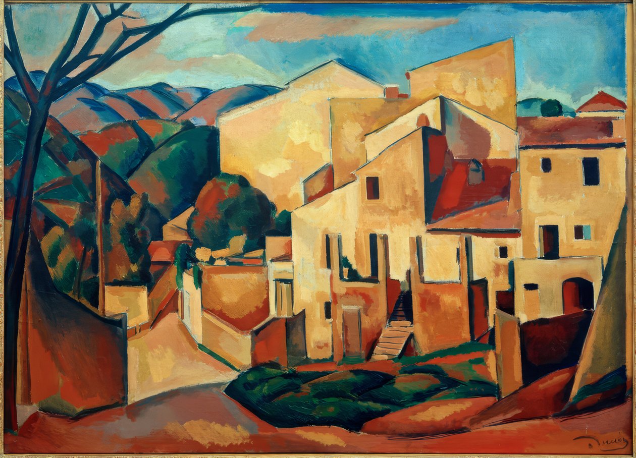 Cagnes od Andre Derain