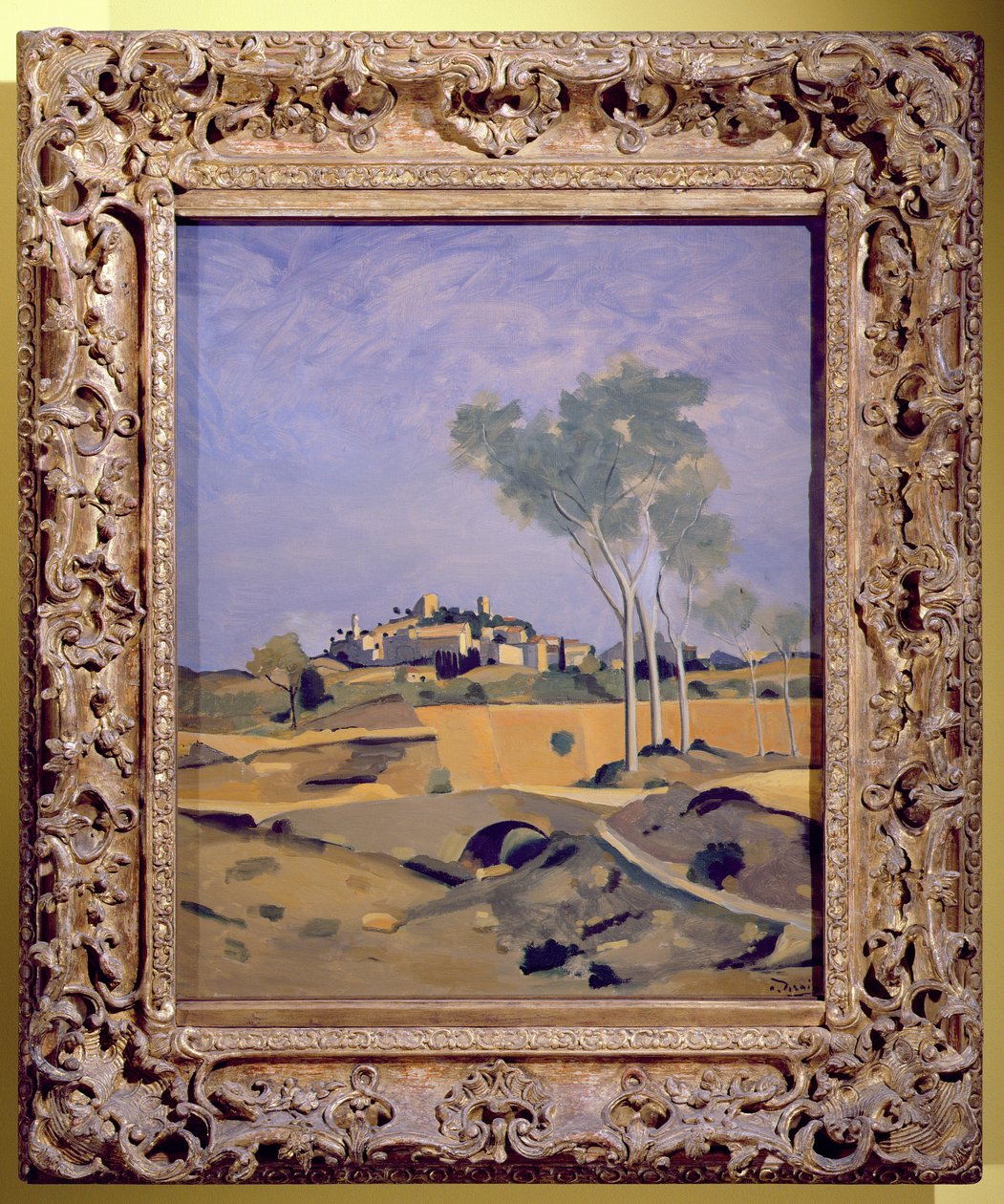 Krajina v Midi, asi 1932 (olej na plátně) od Andre Derain