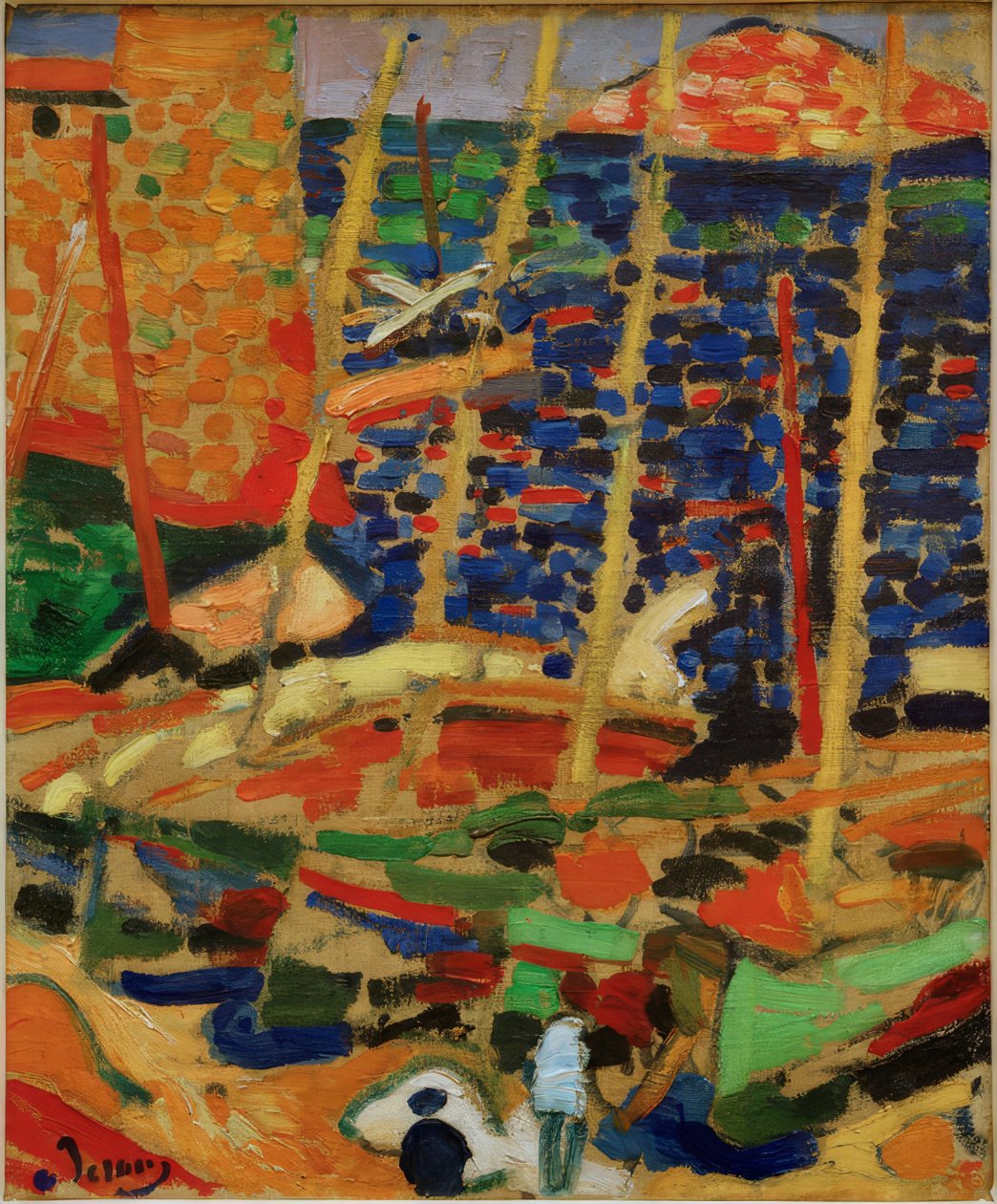 Přístav Collioure od Andre Derain