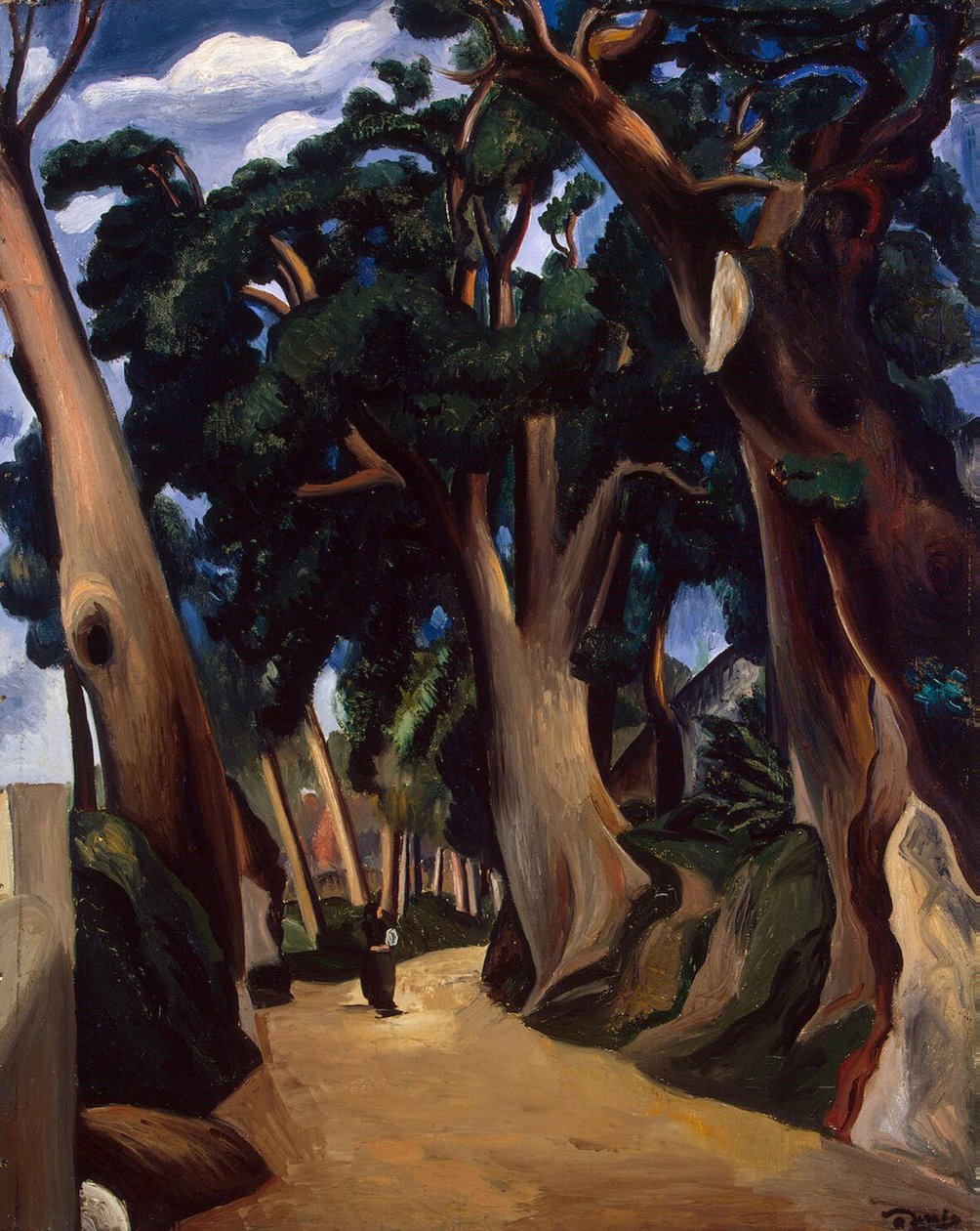 Cesta do Castel Gandolfo od Andre Derain