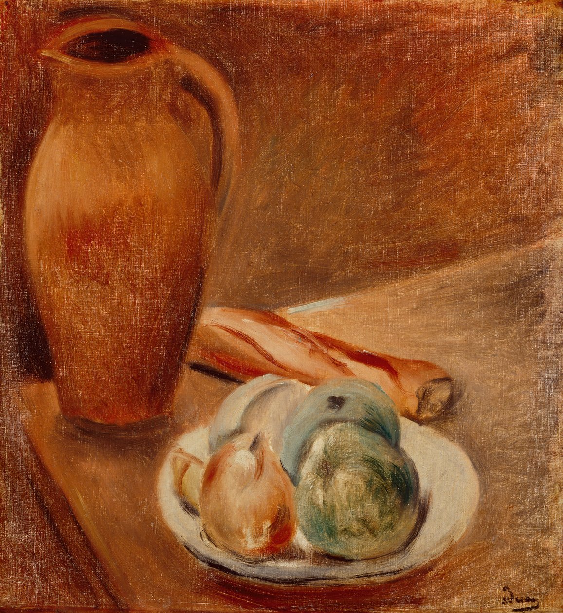 Zátiší a džbán (olej na plátně) od Andre Derain