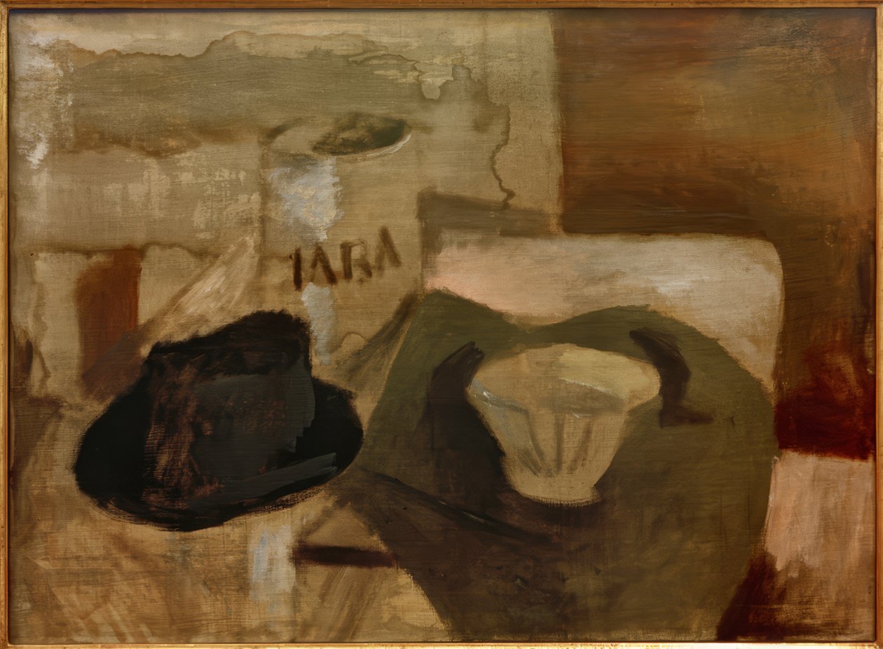 Zátiší s kloboukem a nádobami od Andre Derain