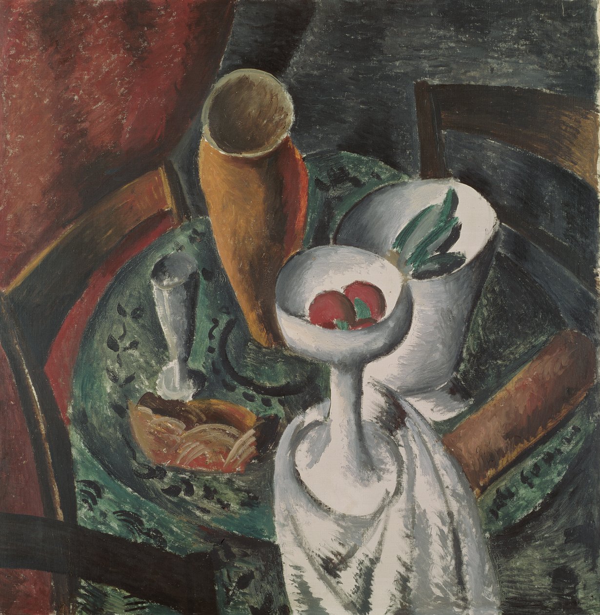 Stůl a židle od Andre Derain