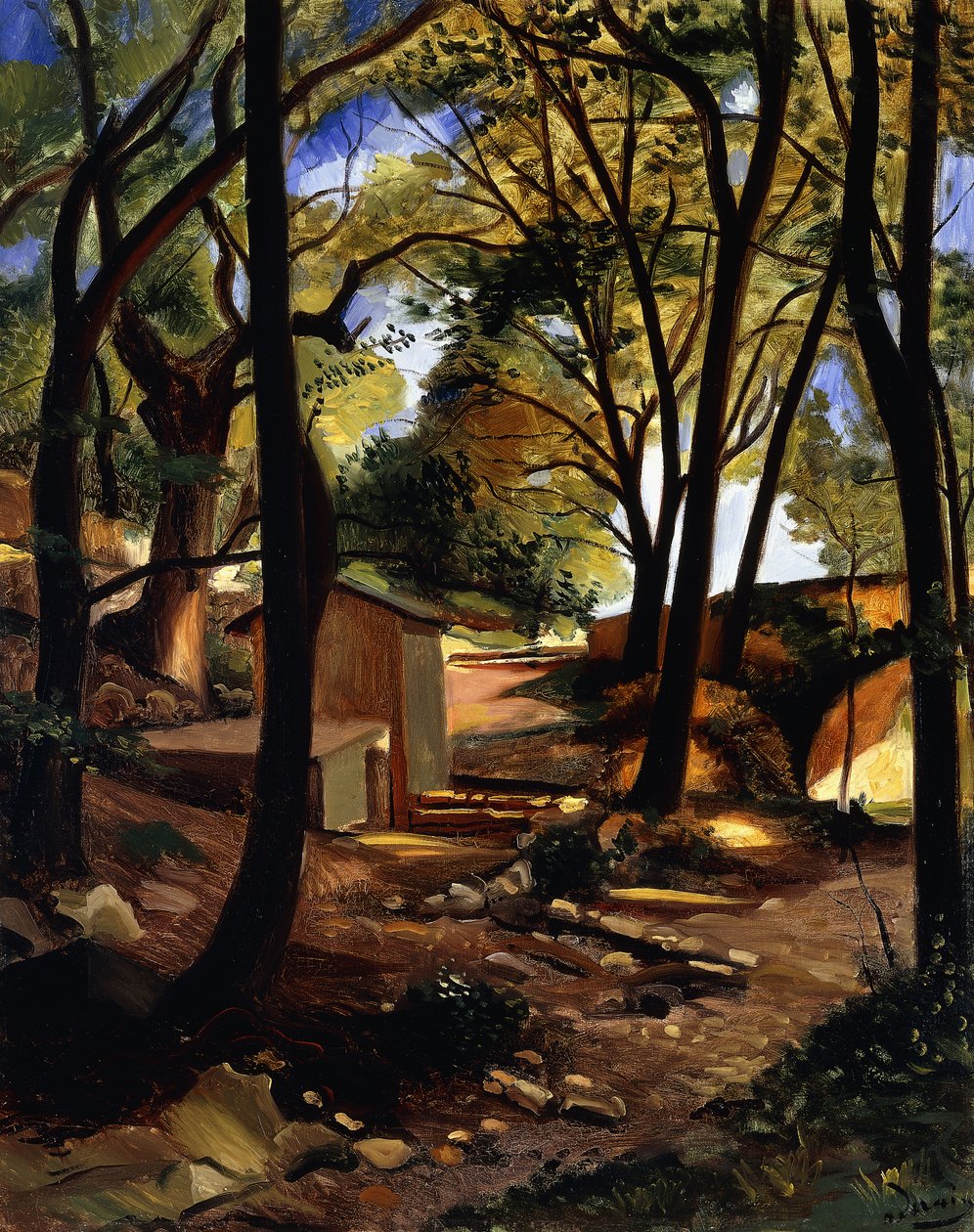 Fontána v Olieres; La Fontaine D