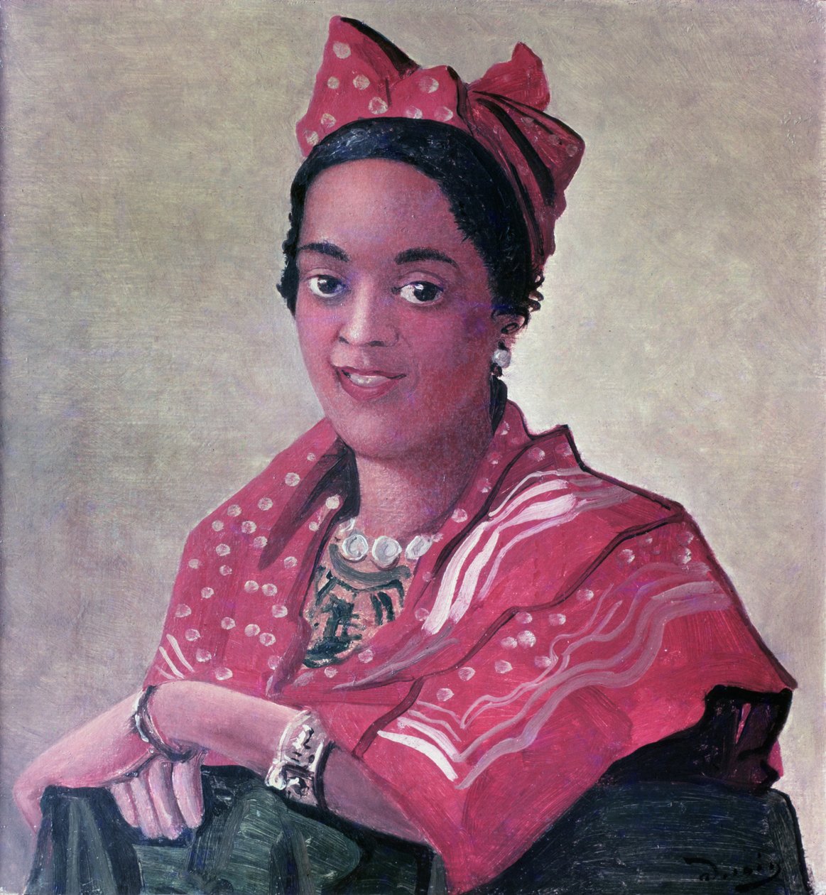 Dívka z Martiniku (olej na plátně) od Andre Derain