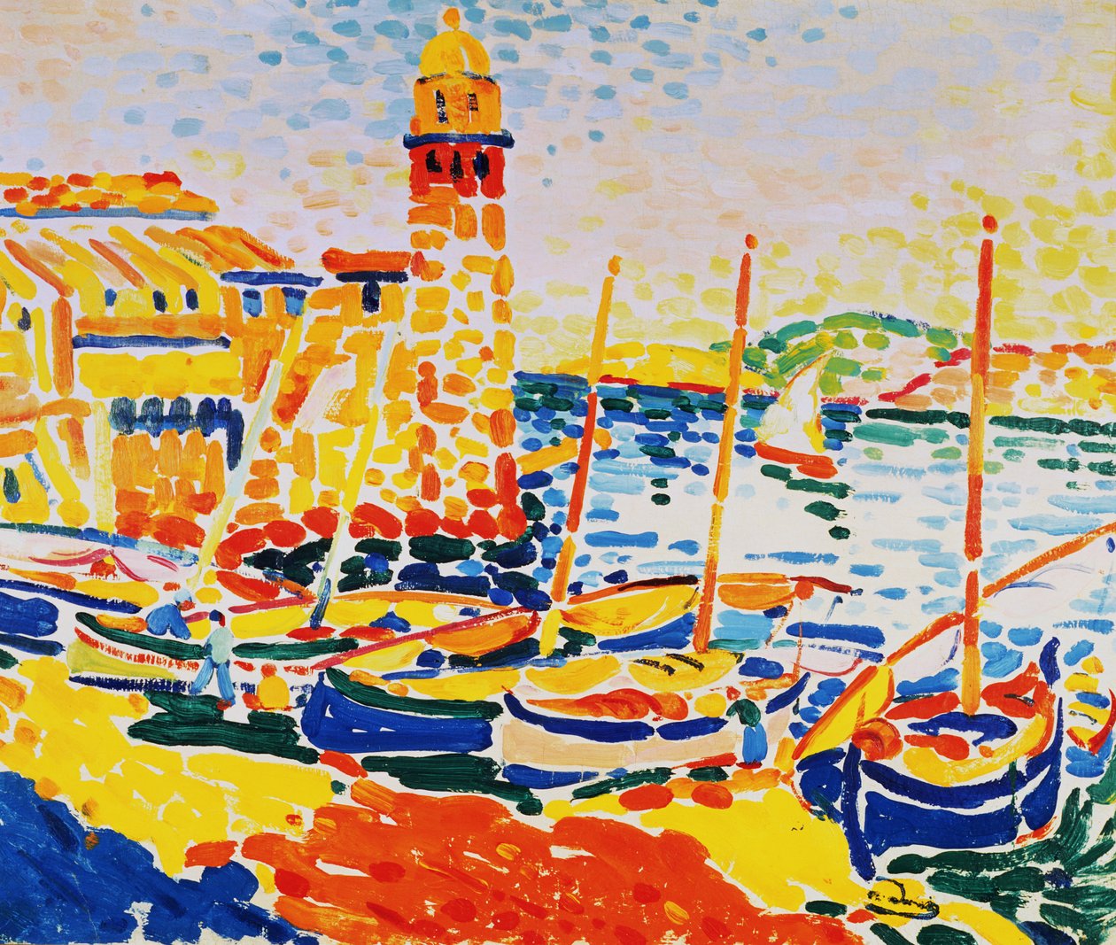 Přístav Collioure od Andre Derain