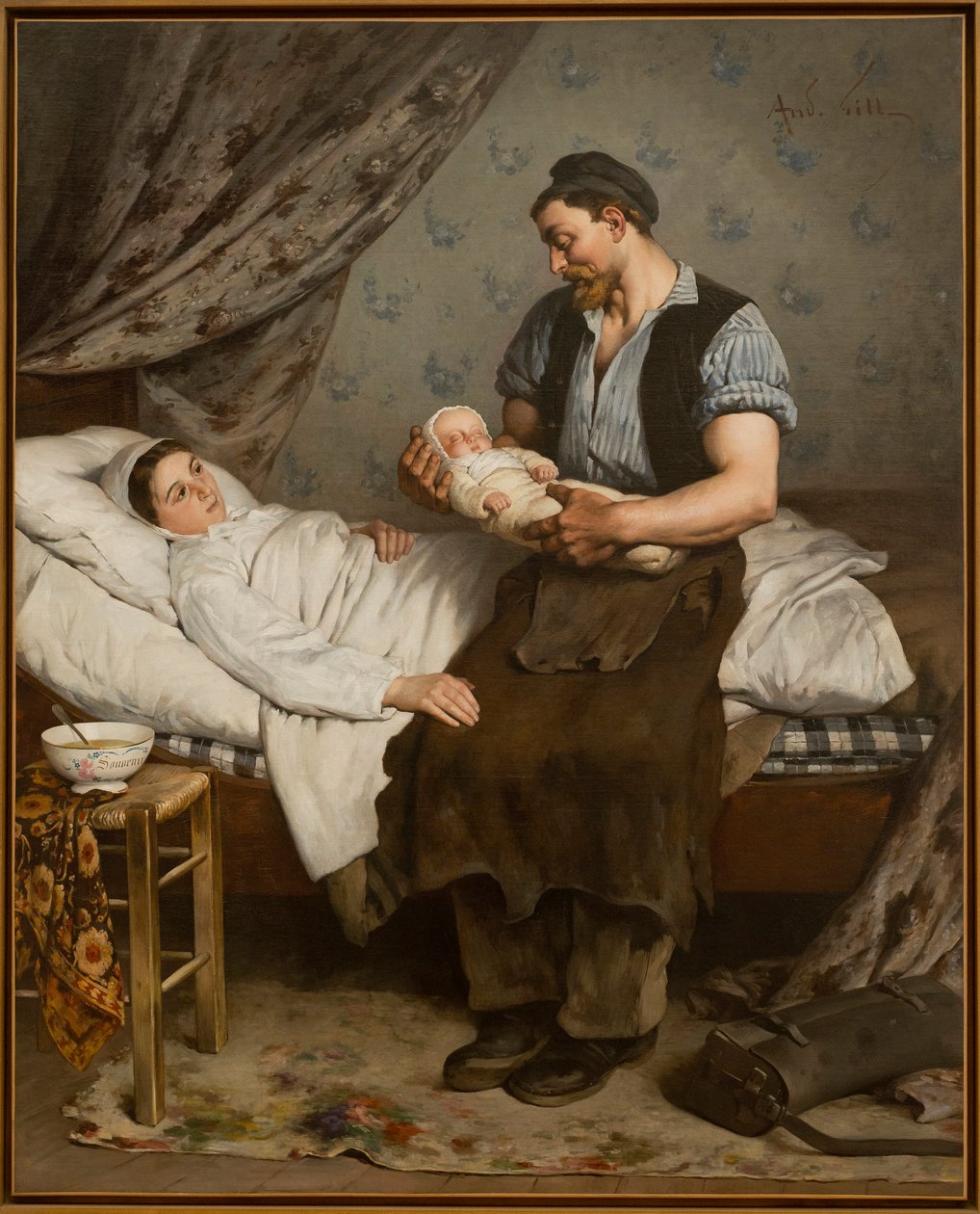 Novorozené dítě od Andre Gill