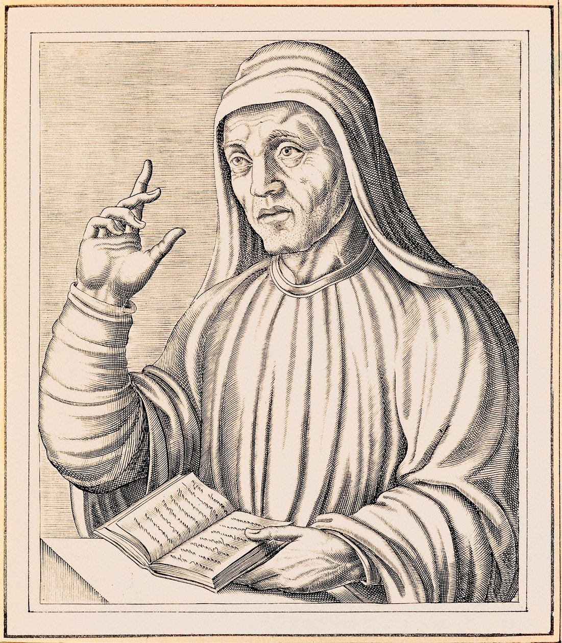 Portrét Alcuina od Andre Thevet