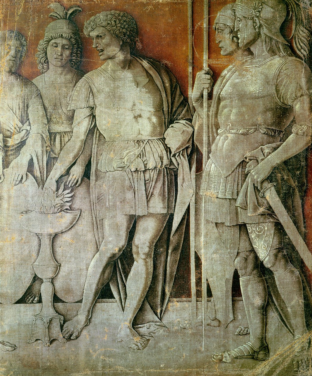 Mucius Scaevola od Andrea Mantegna