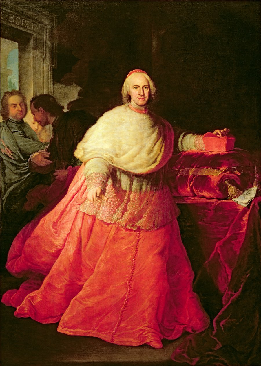 Kardinál Carlos de Borja, kolem 1721 od Andrea Procaccini