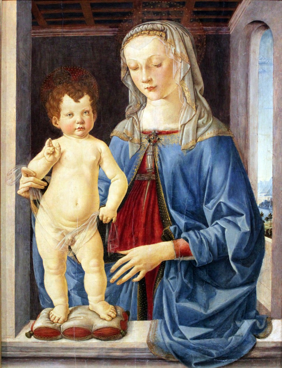 Madonna a dítě od Andrea Verrocchio