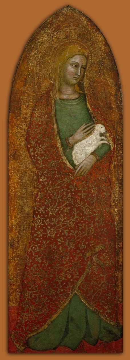 Svatá Anežka od Andrea da Firenze