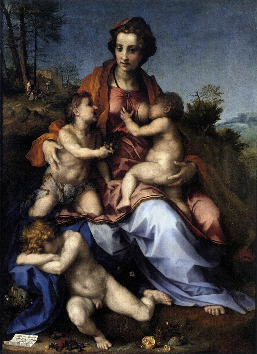 Charita od Andrea del Sarto