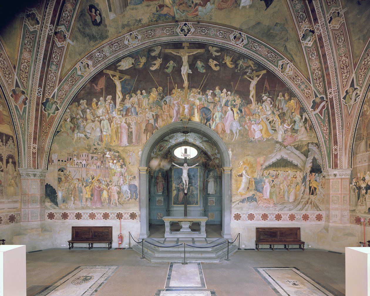Scény ze života Kristova, ze Španělské kaple, c.1365 od Andrea di Bonaiuto