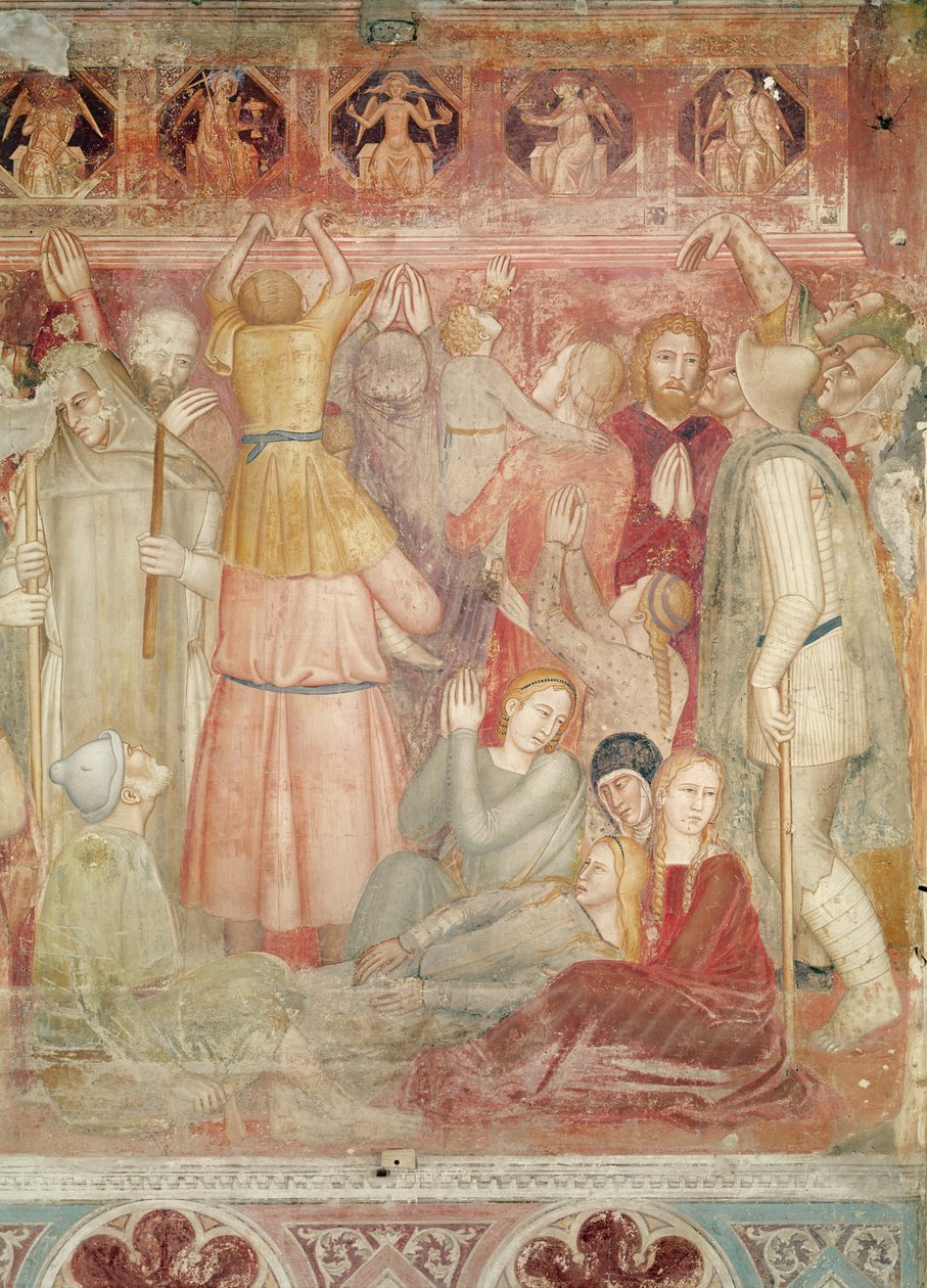 Kázání svatého Petra mučedníka, c.1366-68 od Andrea di Bonaiuto