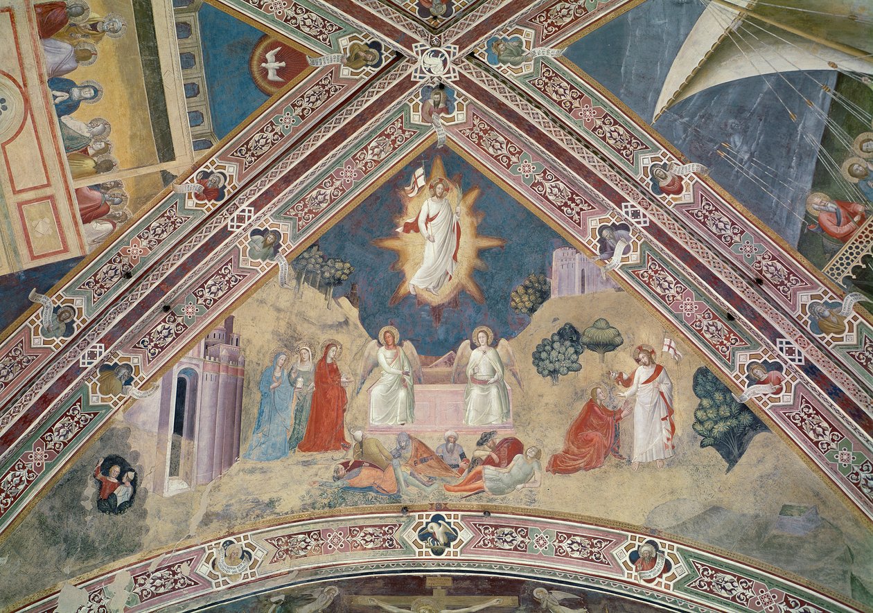 Vzkříšení, c.1366-68 od Andrea di Bonaiuto