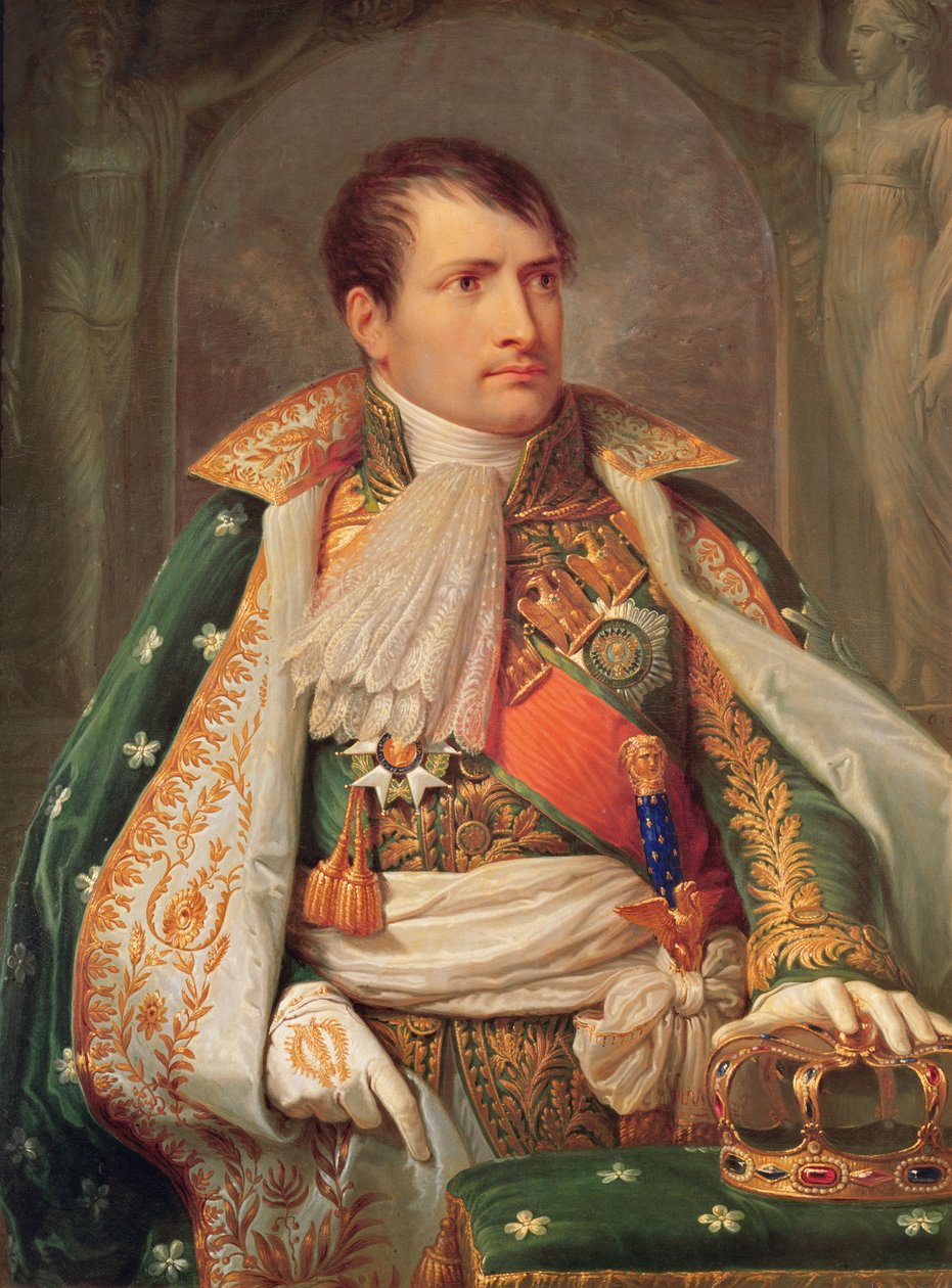 Napoleon I. (1769-1821) italský král, kolem 1805-10 od Andrea the Elder Appiani