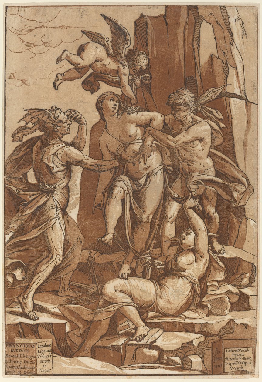 Alegorie ctnosti, 1585. od Andrea Andreani