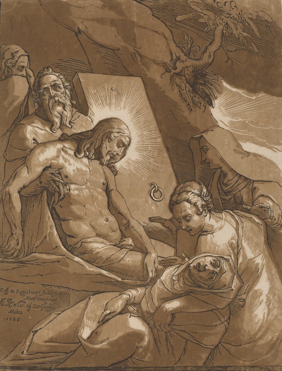 Pohřeb, 1585. od Andrea Andreani