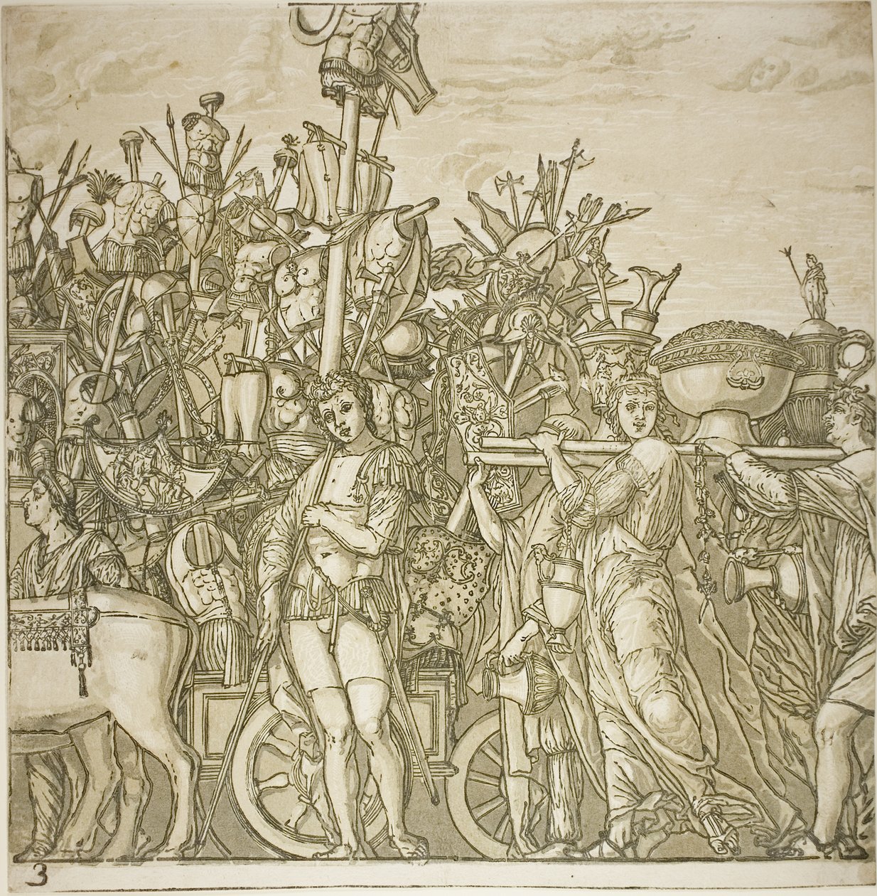 Triumf Caesara od Andrea Andreani