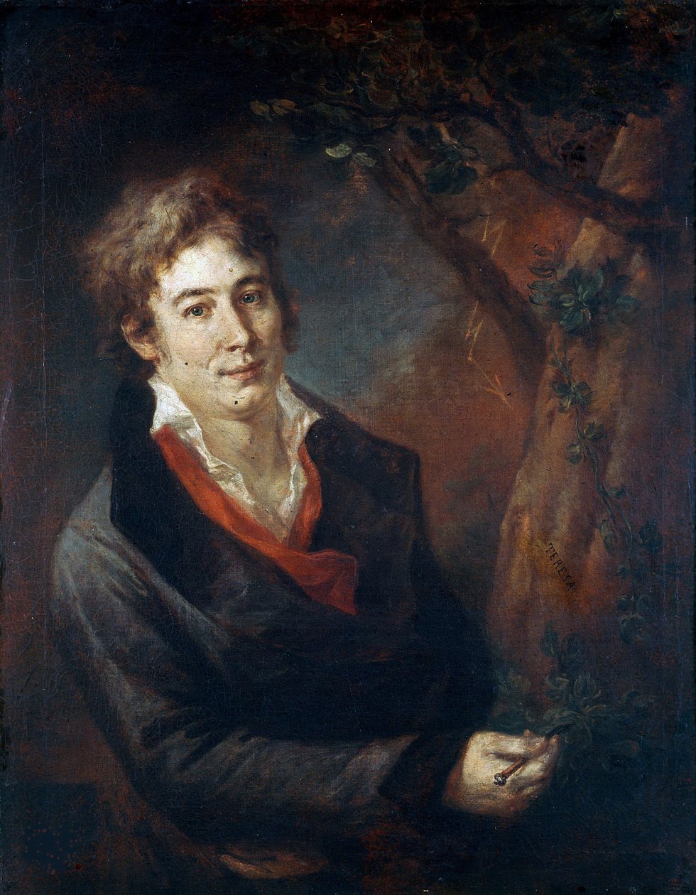 Portrét Ugo Foscolo 1778-1827, 1801-1802. od Andrea Appiani