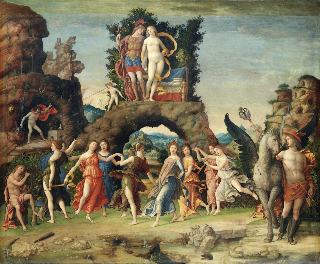Parnas od Andrea Mantegna