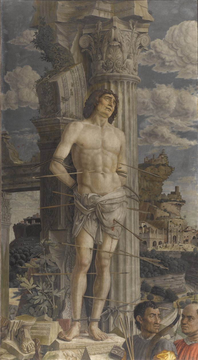 Umučení svatého Šebestiána od Andrea Mantegna