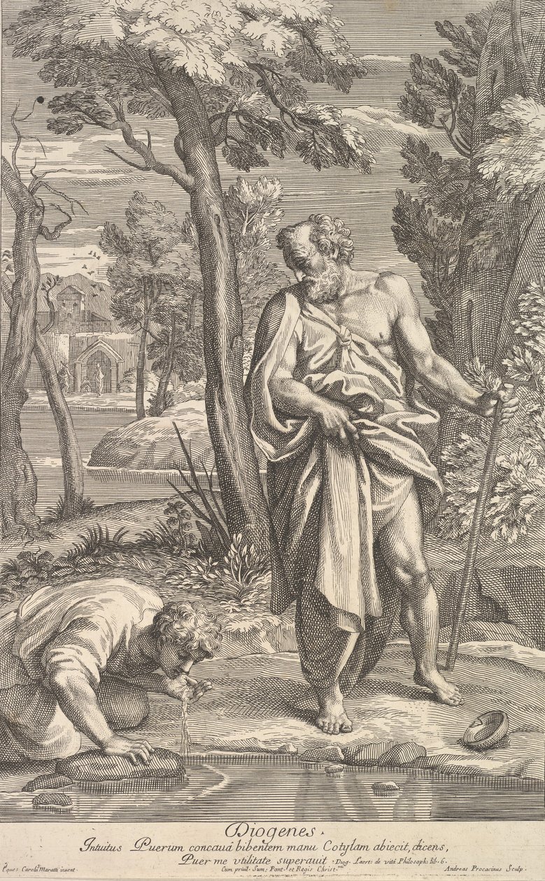 Diogenes, 1685-1734. od Andrea Procaccini