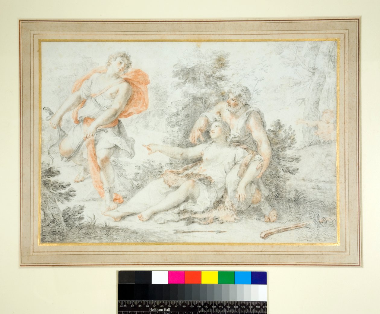 Jupiter a Diana, od Andrea Procaccini