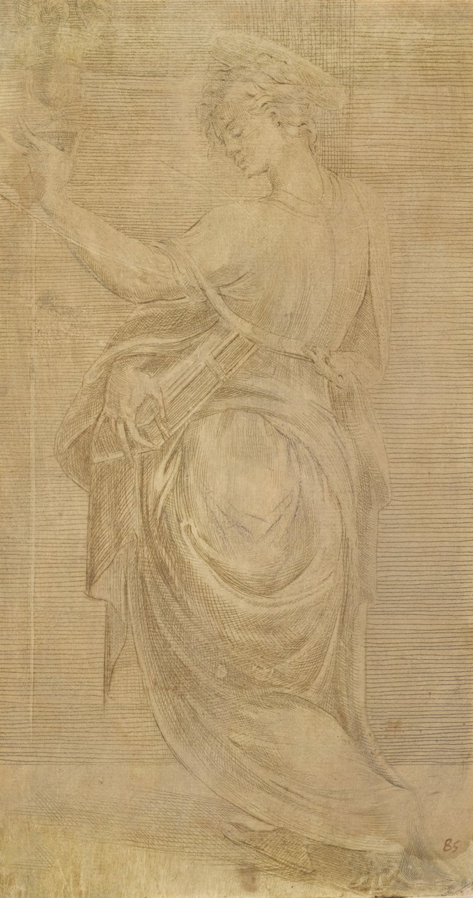 Svatý Jan Evangelista. od Andrea Schiavone