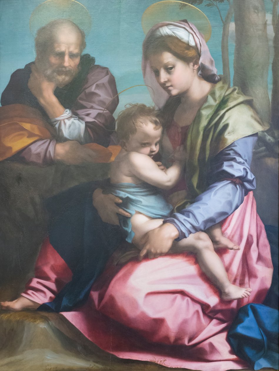 Svatá rodina od Andrea del Sarto