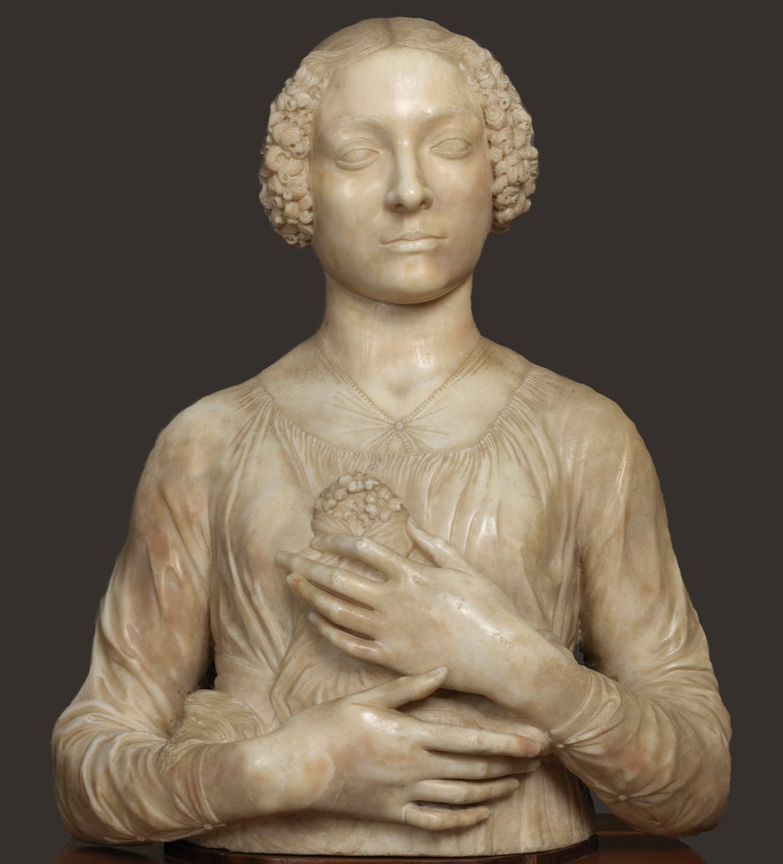 Dáma s kyticí, cca 1475. od Andrea del Verrocchio