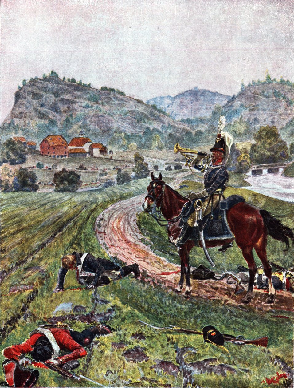Bloch - Bitva u Berby 1808 od Andreas Bloch