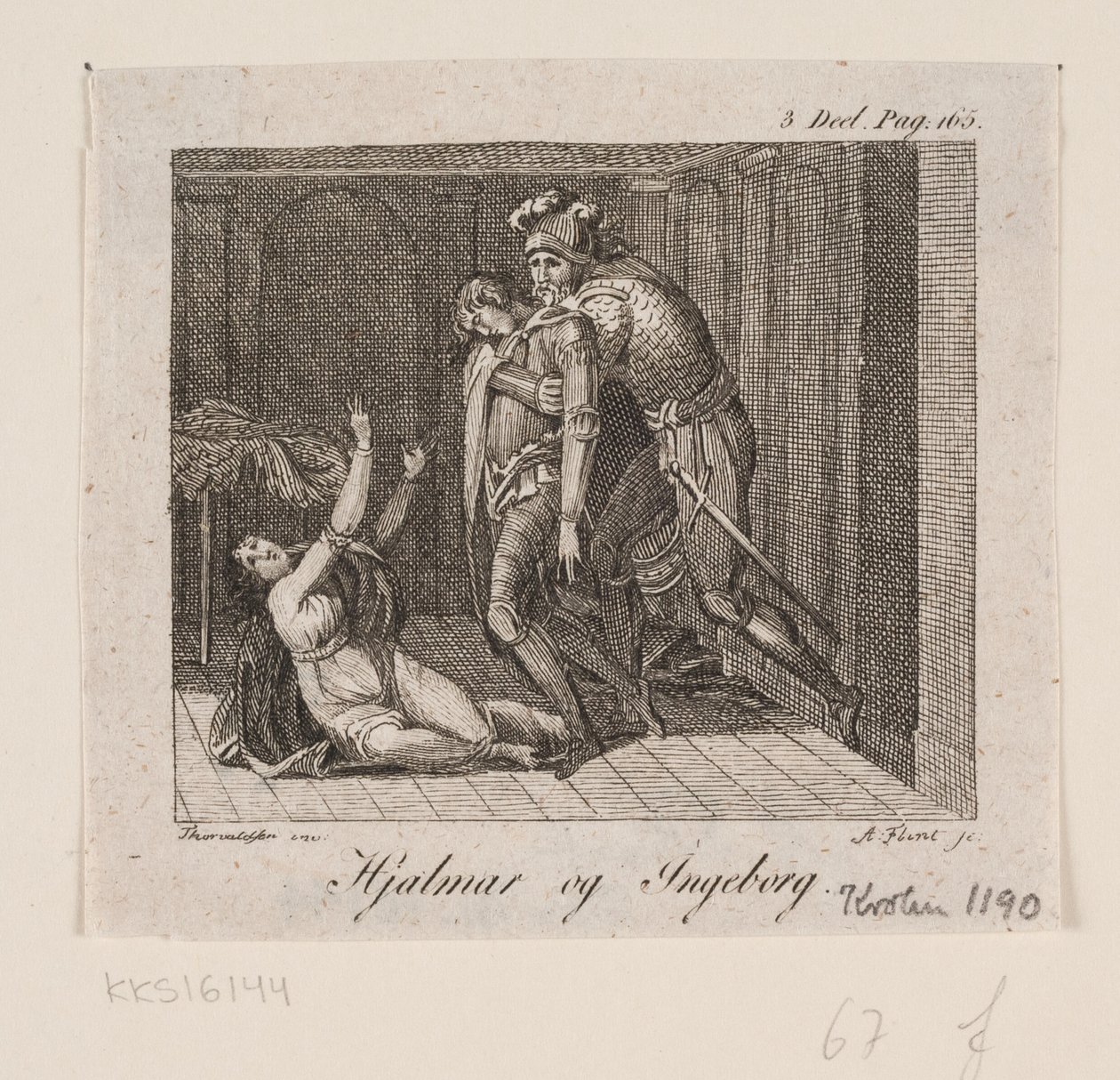 Hjalmar a Ingeborg od Andreas Flint