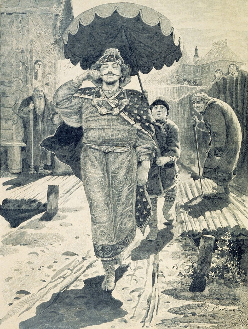 Churila Plyonkovich, 1895 od Andrei Petrovich Ryabushkin