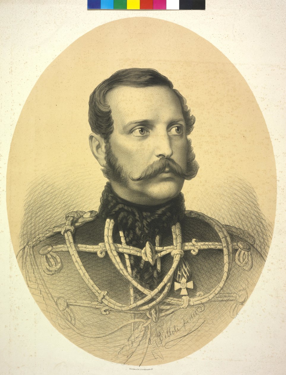 Ruský císař Alexandr II. od Andrej Franzowitsch Belloli