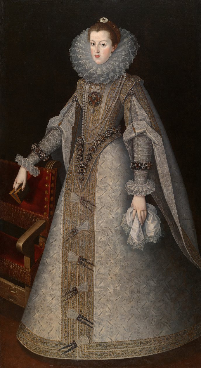Královna Markéta Španělská, c. 1610. od Andres Lopez Polanco