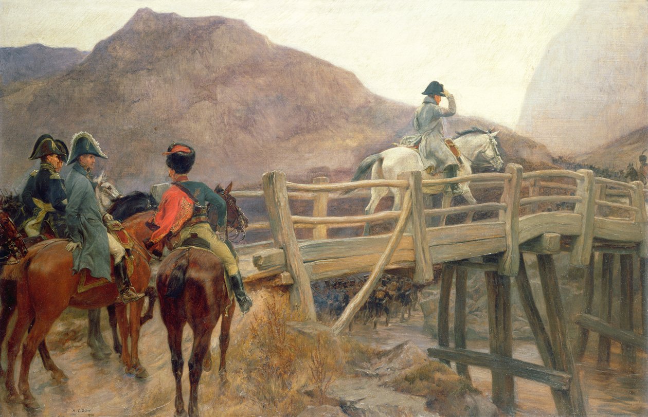 Napoleon, 1896 od Andrew Carrick Gow