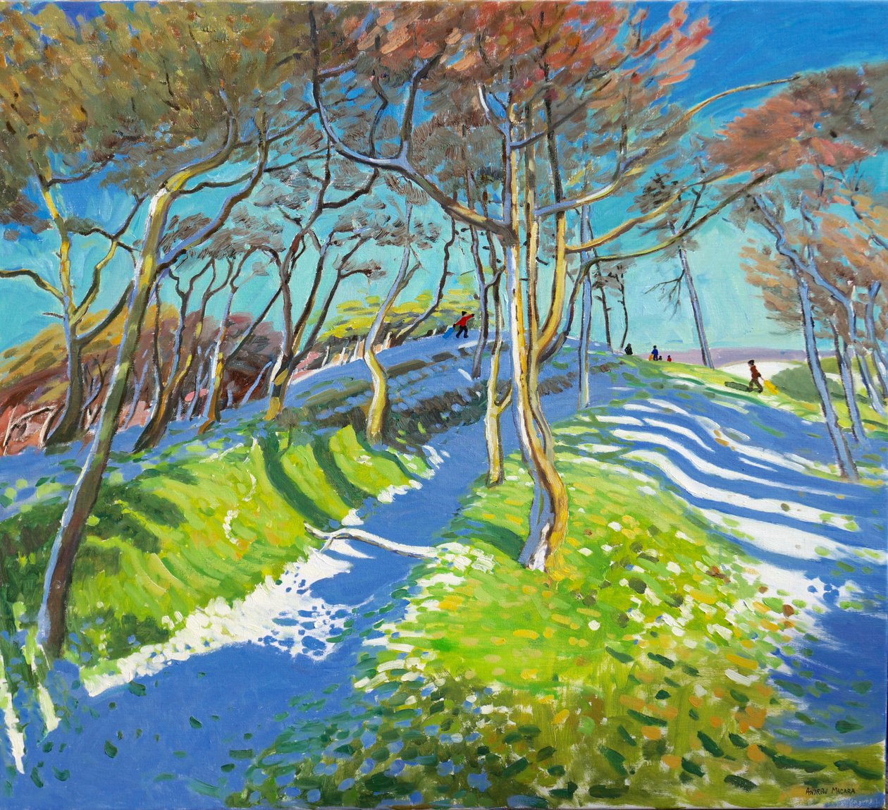 Poslední sníh, Ladmanlow,, 2015 od Andrew Macara