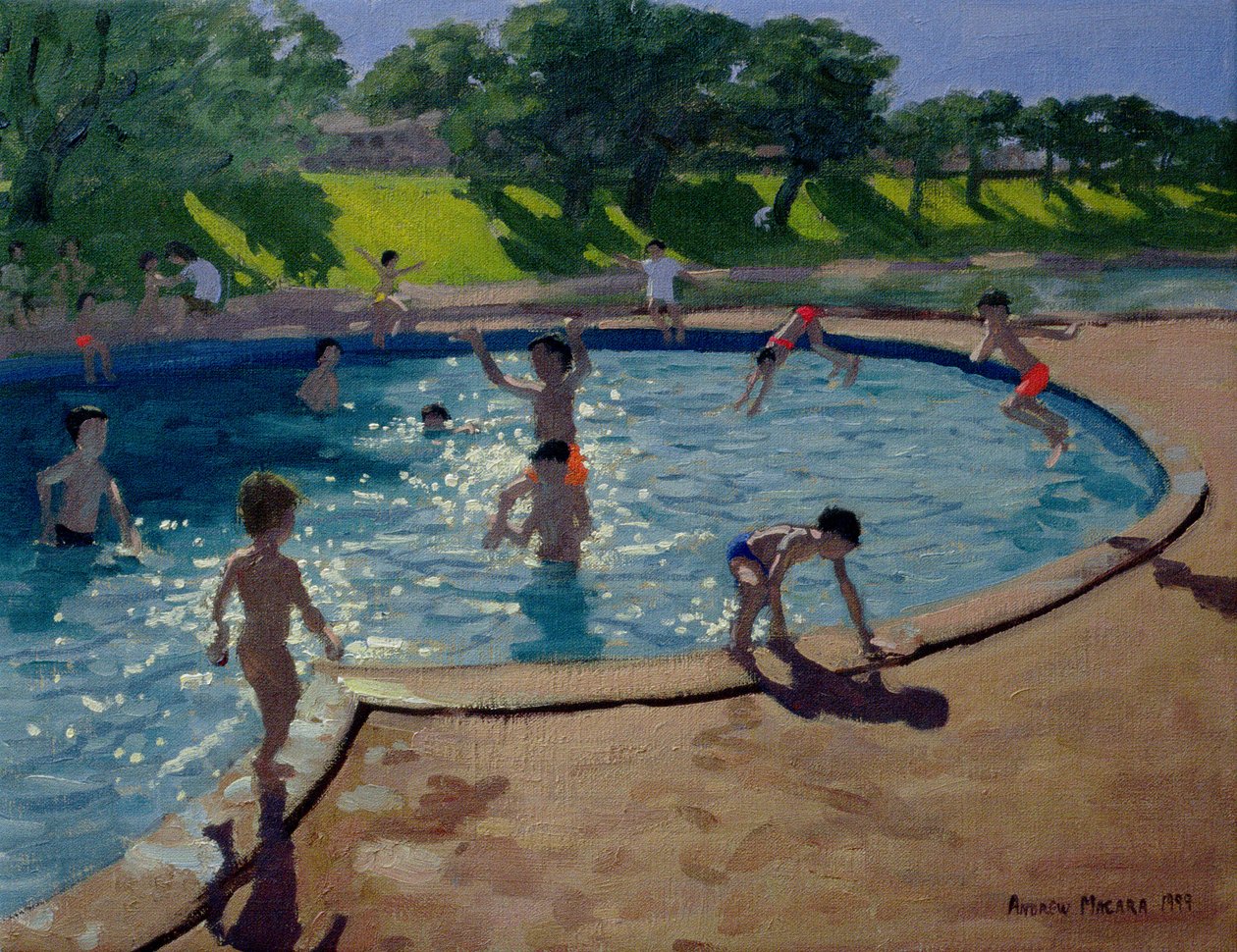 Plavecký bazén, 1999 od Andrew Macara
