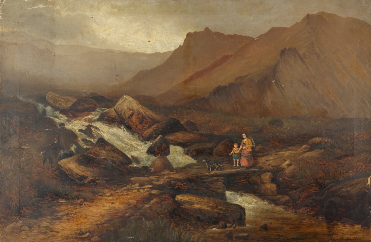 Nedaleko Idwalu, Wales od Andrew Brandish Holte