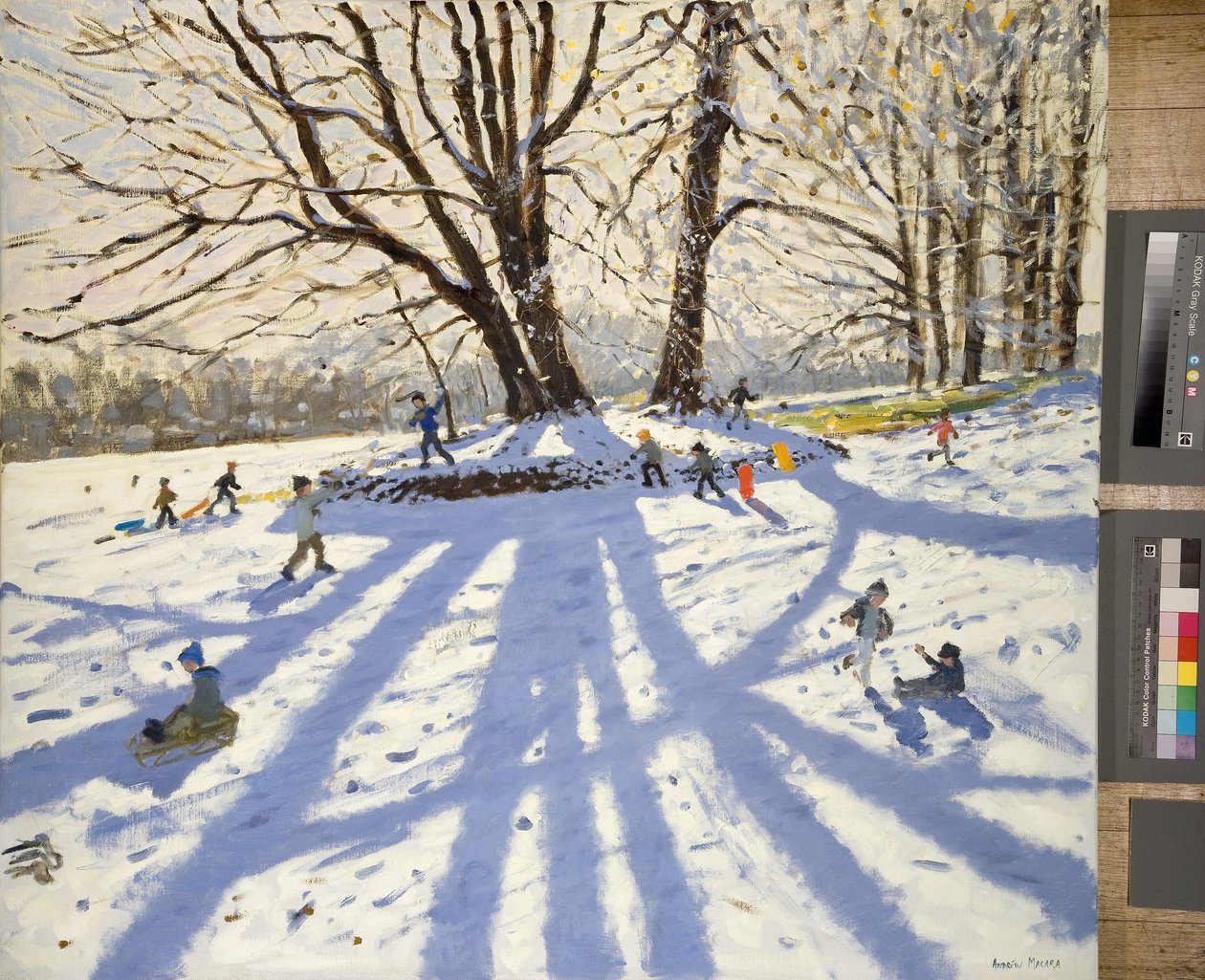 Lomberdale Hall, Derbyshire od Andrew Macara